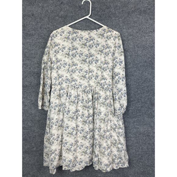 Denim & Supply Ralph Lauren Empire Waist Gauzy Floral Mini Dress Women's XL - Picture 7 of 13